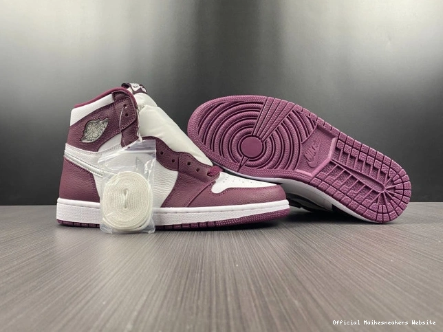 Official Maikesneakers 555088-611 Bordeaux OG 1 Jordan High Air 0817